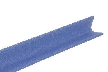 Cofan – Blíster de 2 Cantoneras de Espuma Tipo L | Polietileno Azul Claro | 50 mm x 2 m | Protección de Aristas y Bordes